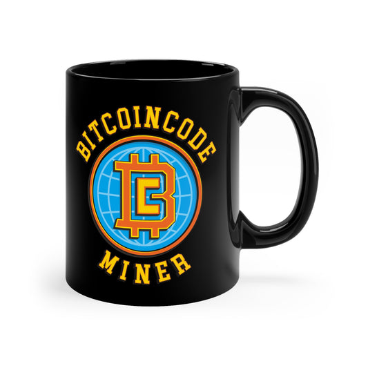 Bitcoincode Miner Slogan Mug