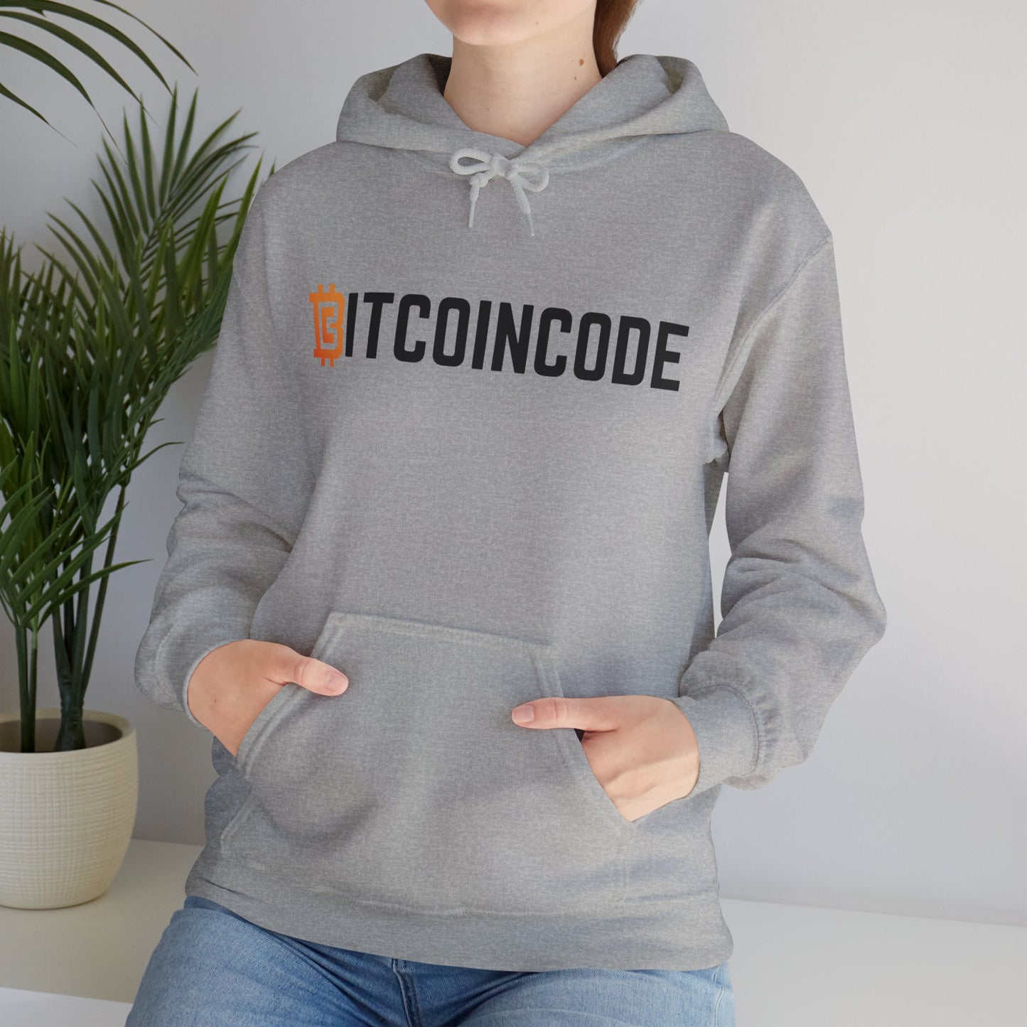 Bitcoincode Minimalist Unisex  Hoodie
