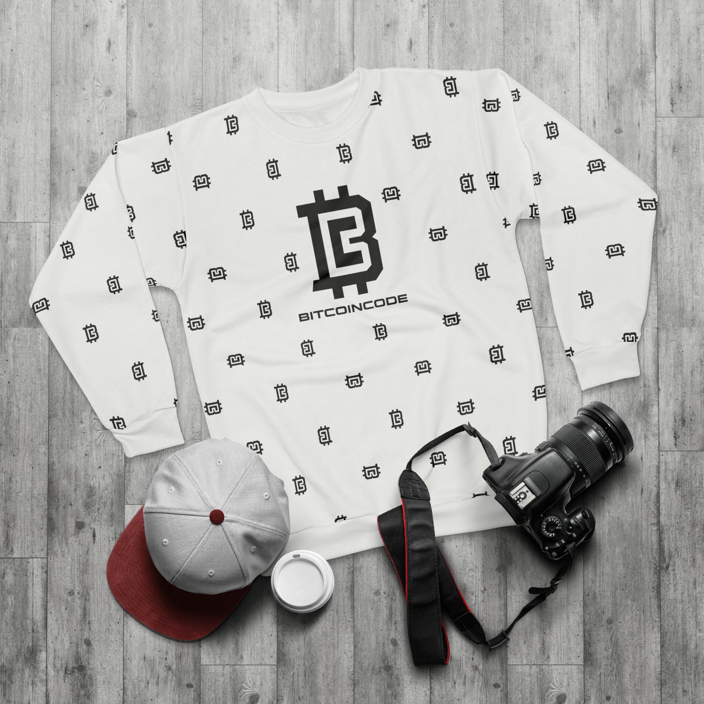 Simple  Black & White Sweatshirt