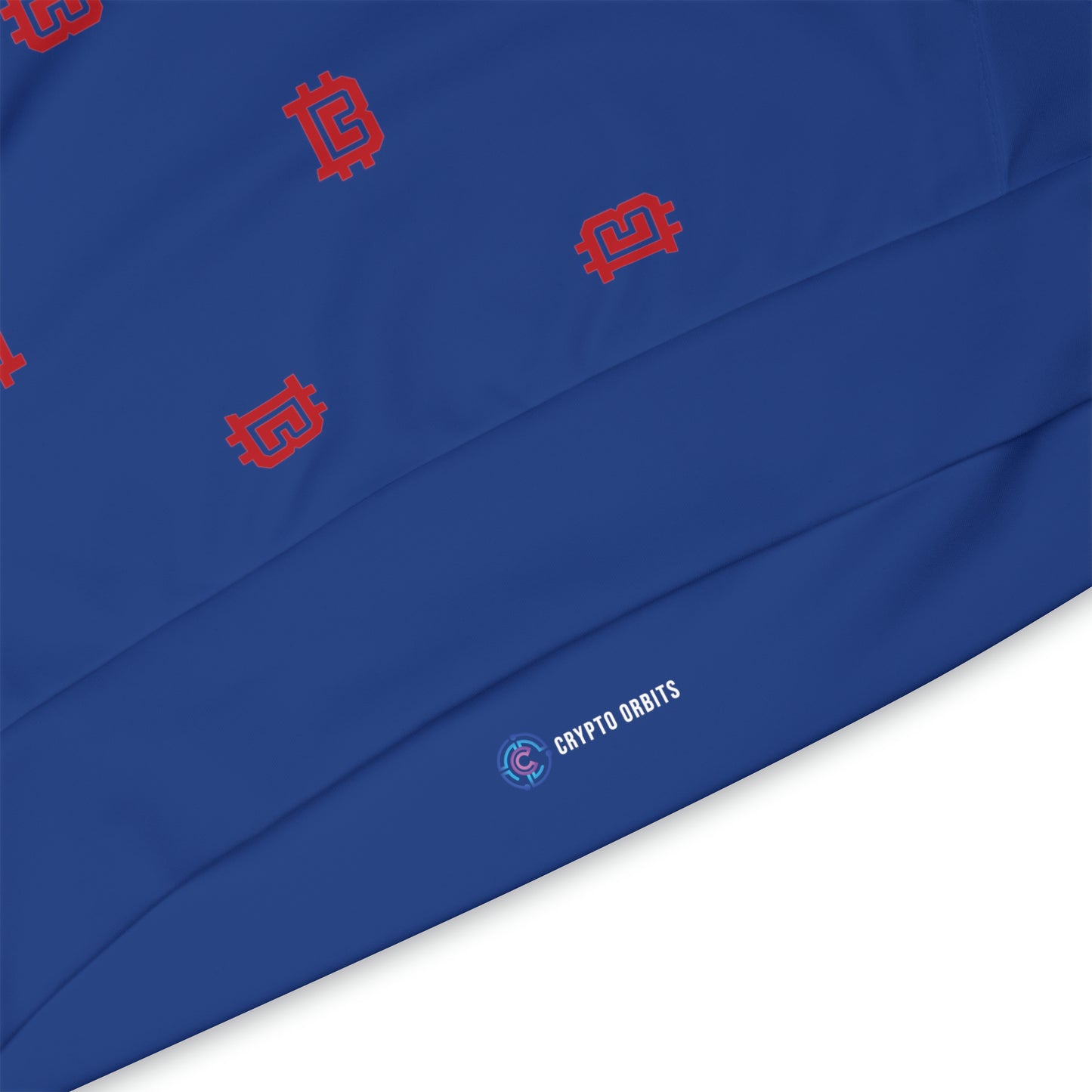 Simple Red & Blue Logo Hoodie