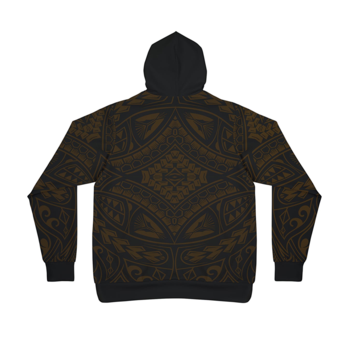 Fire Ball All Over Design Athletic Hoodie